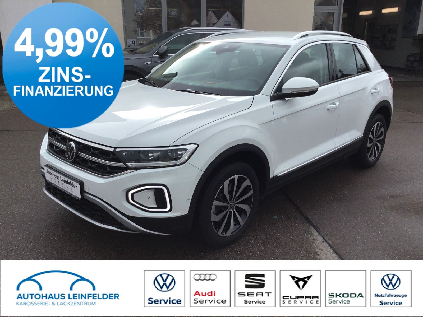 Fahrzeugabbildung Volkswagen T-Roc 2.0 TDI DSG Style+LED+AHK+ACC+Kamera