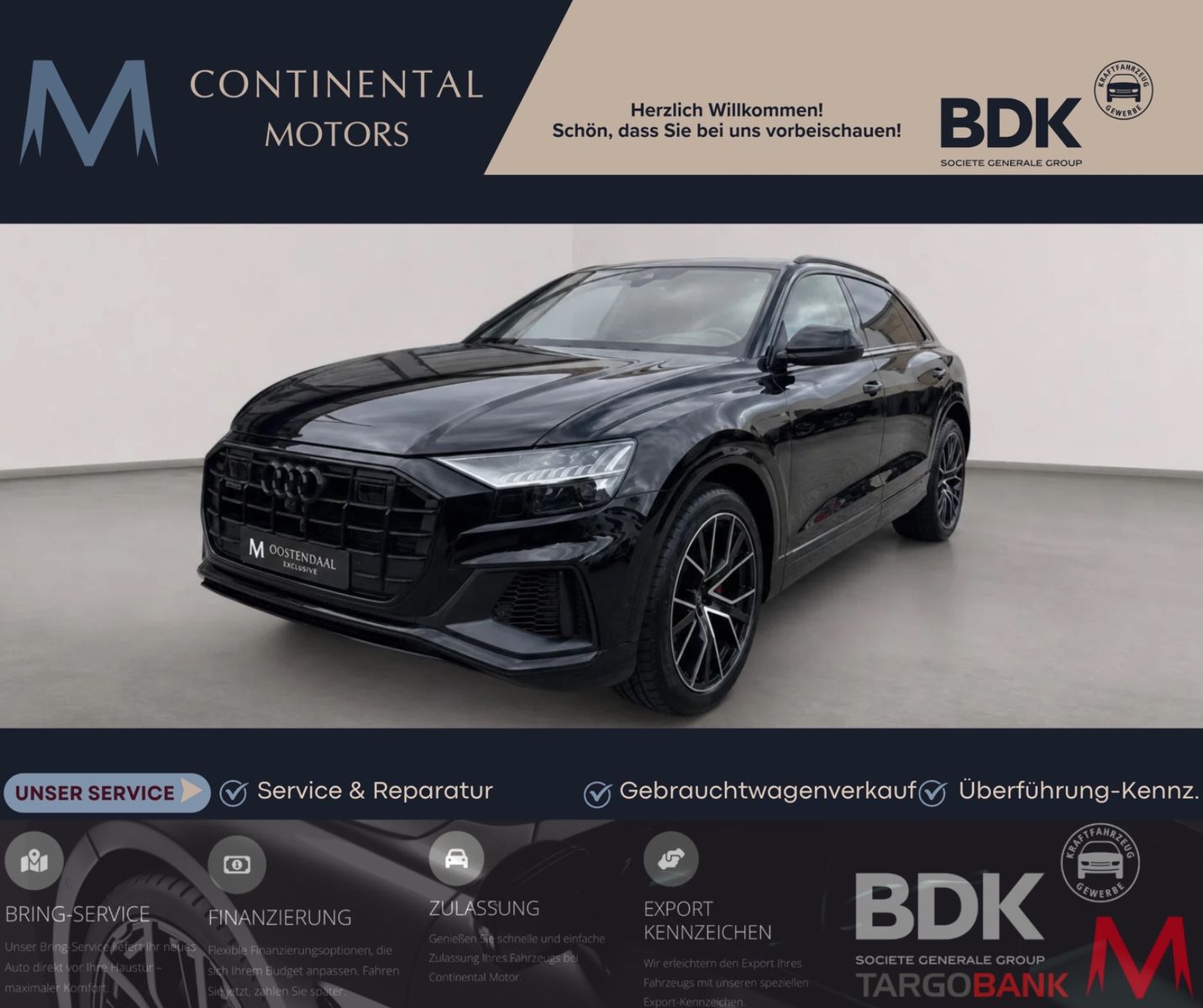AUDI Q8 Q8 55 TFSI S Line Plus*Head Up*Matrix*360 Kamera