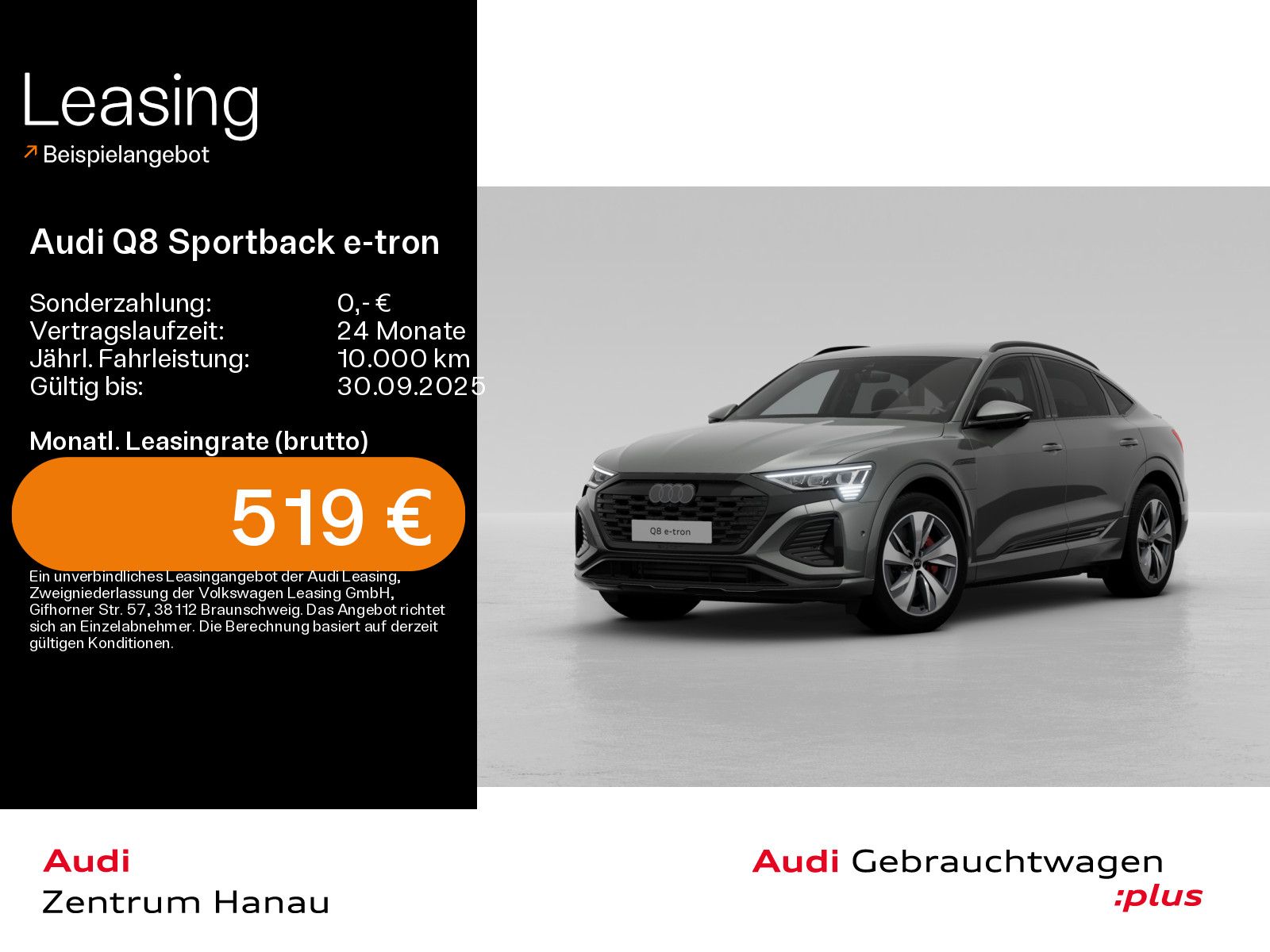 Audi Q8 e-tron Sportback 55 quattro S-LINE*NAVI-PLUS*