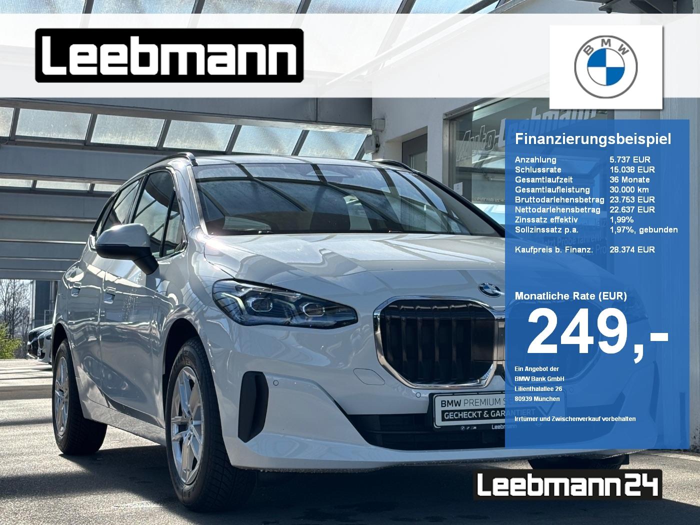 BMW 218i Active Tourer Premium GARANTIE bis 11/2029