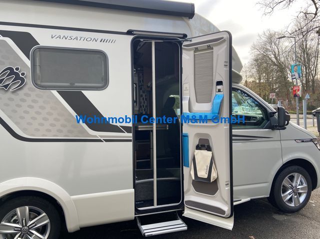 Sitzbezüge passend für Van Tourer Wohnmobil Schwarz Grau Premium