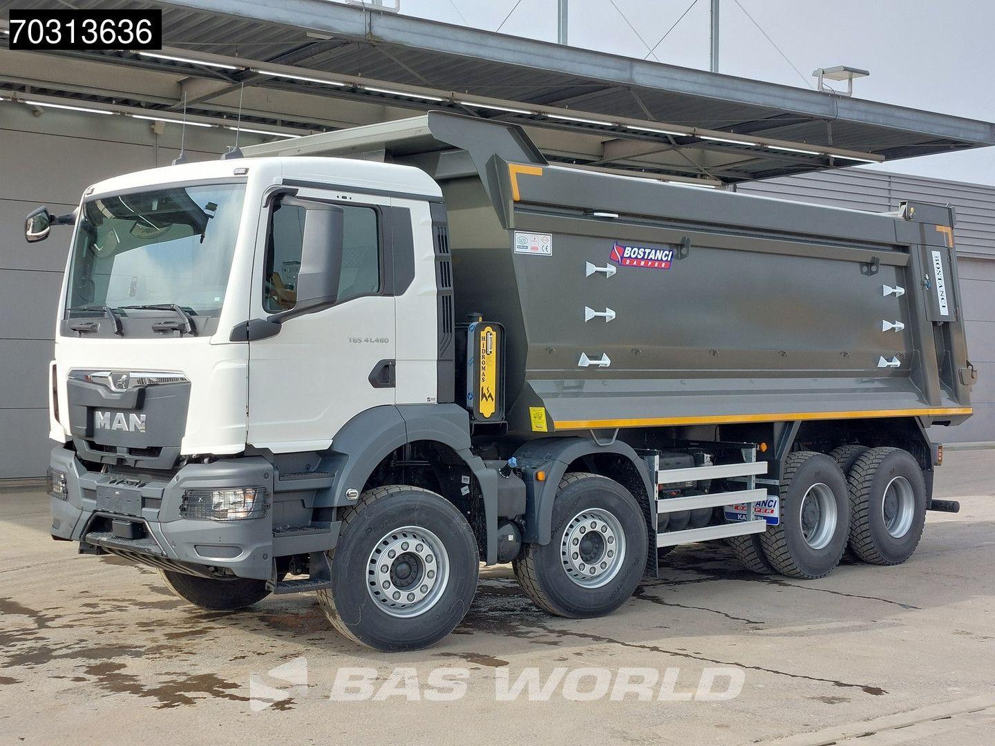 MAN TGS 41.480 8X4 NEW! 26m3 Tipper Full Steel Big-A