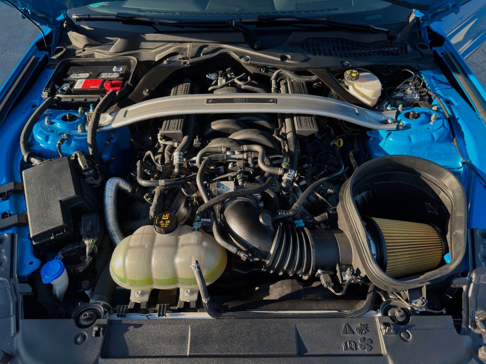 Fahrzeugabbildung Ford Mustang Mach 1 5.0L V8 Fastback Schalter Perfor.