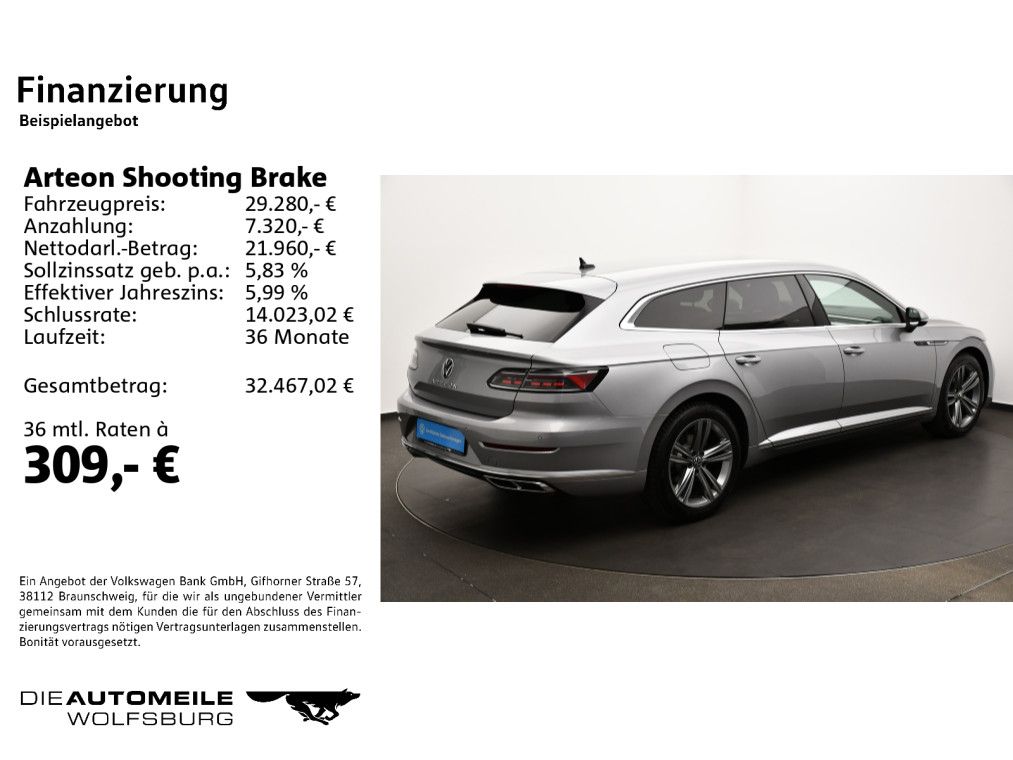 Volkswagen Arteon Shooting Brake 2.0 TDI DSG R-Line ACC AHK foto 2