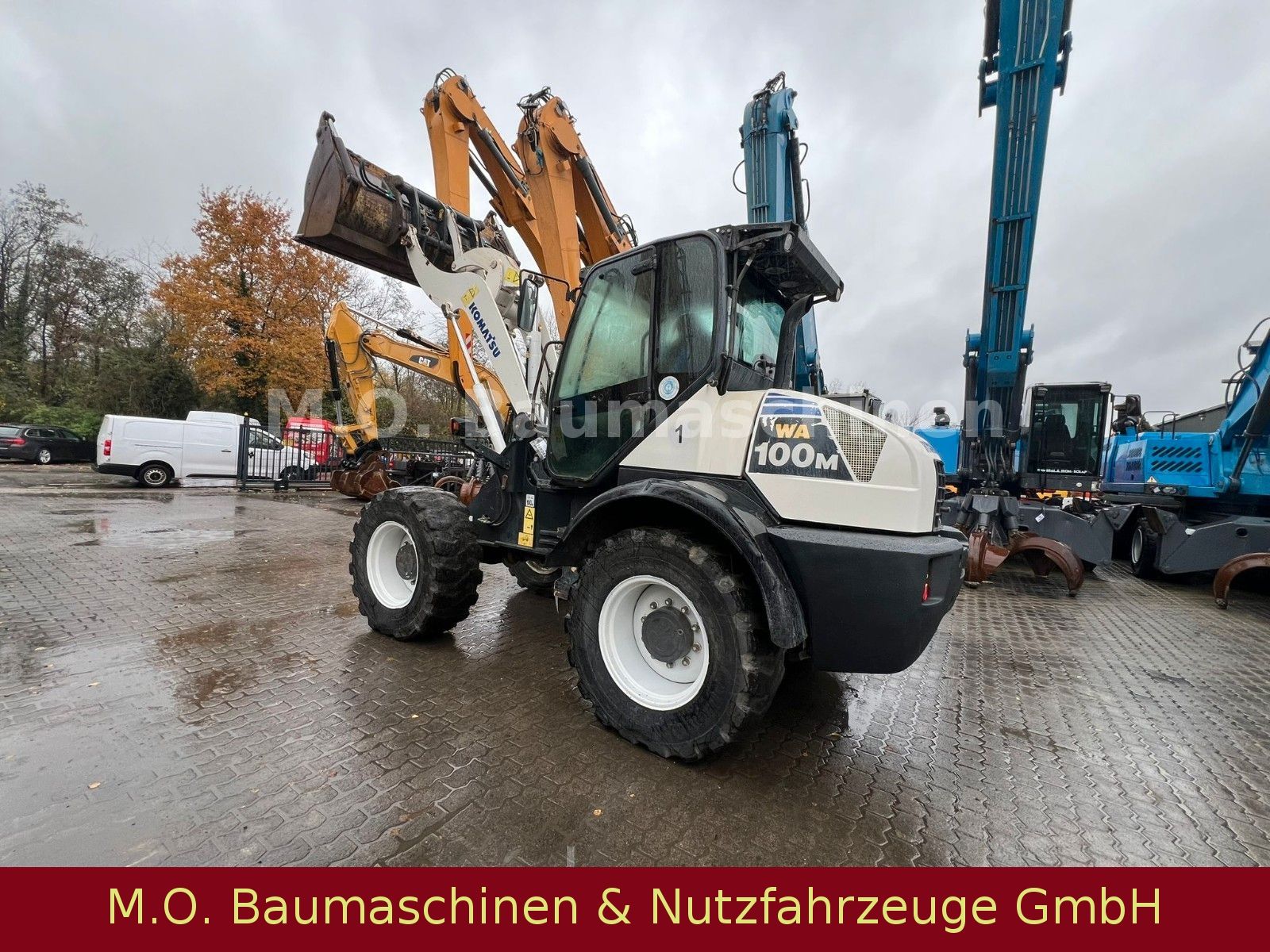 Fahrzeugabbildung Komatsu WA 100 M-5/ Greiferschaufel /