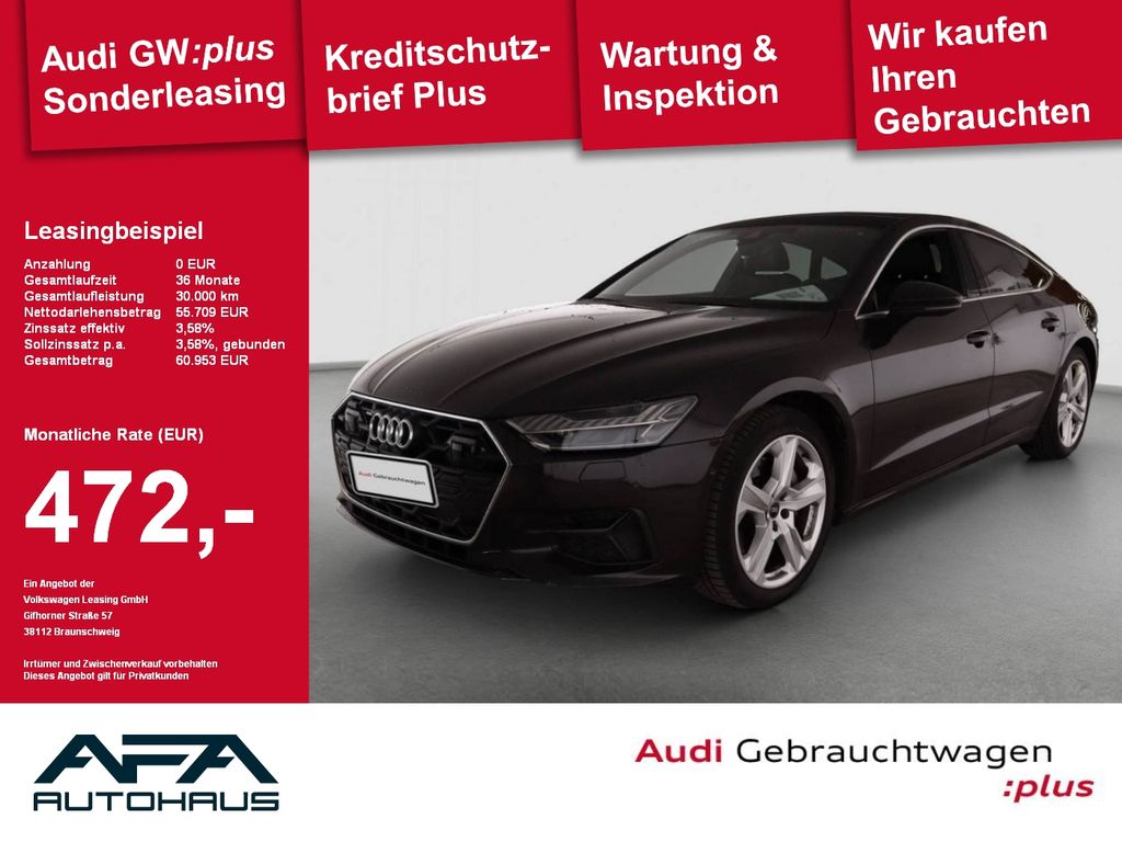 A7 Sportback 45 TDI qu. S tr. Pano*HD.Matrix*AHK