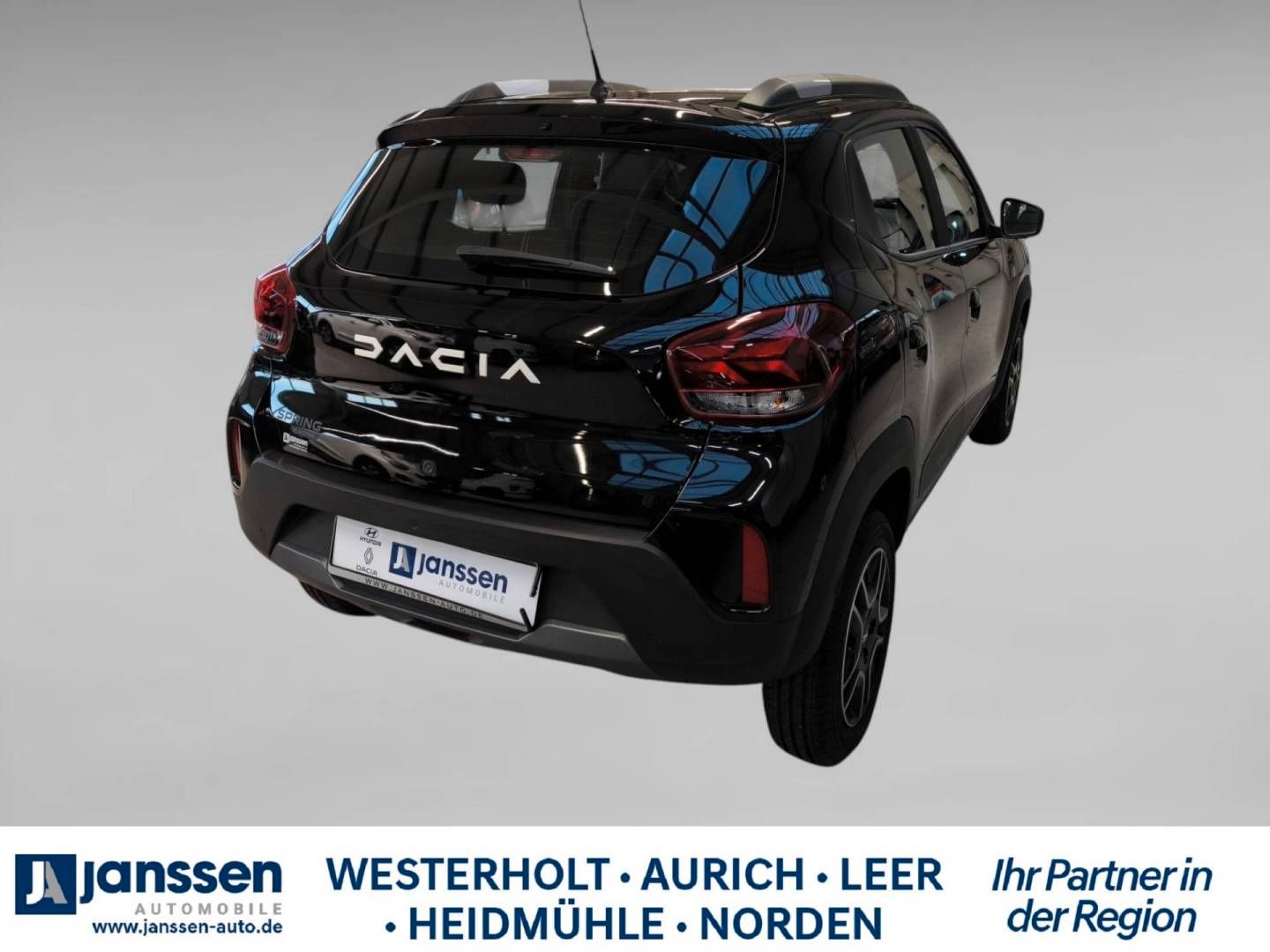 Fahrzeugabbildung Dacia Spring Essential CCS- Anschluss