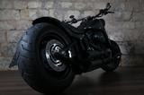 Harley-Davidson Fat Boy Special Schwarz&laut Umbau Jekill & Hyde - CHOPPER LA