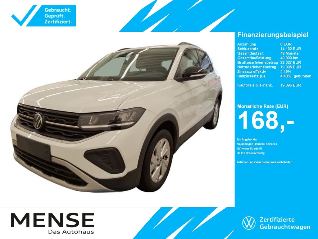 T-Cross 1.0TSI Life Goal CarPlay|AHK|ACC|LED|PDC