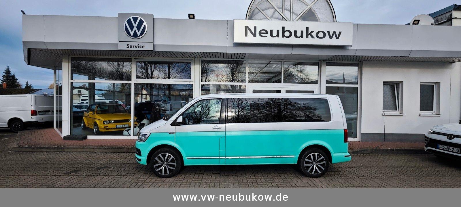 Volkswagen T6 Multivan,Lang,4-Motion/LED/LEDER/FOLIERT Grün