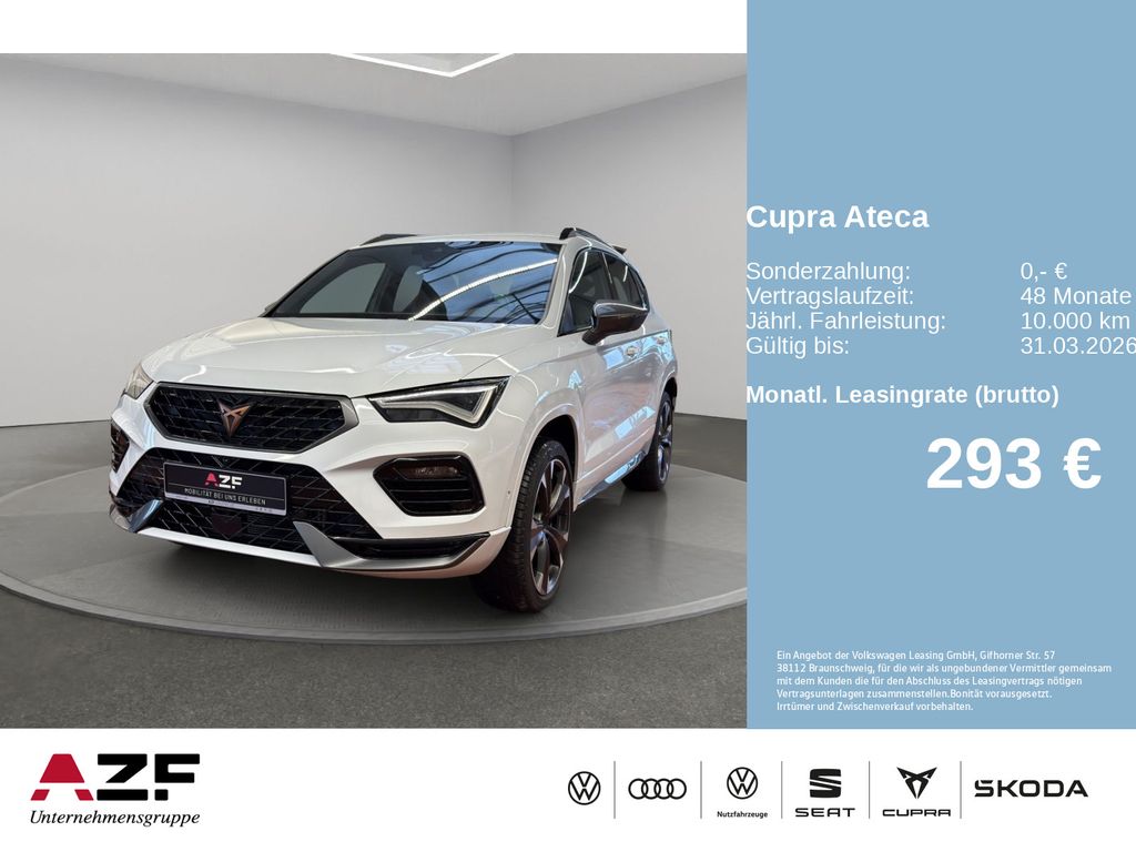 Cupra Ateca 2.0 TSI 4Drive DSG AHK+NAVI+LED+ACC+KAMERA