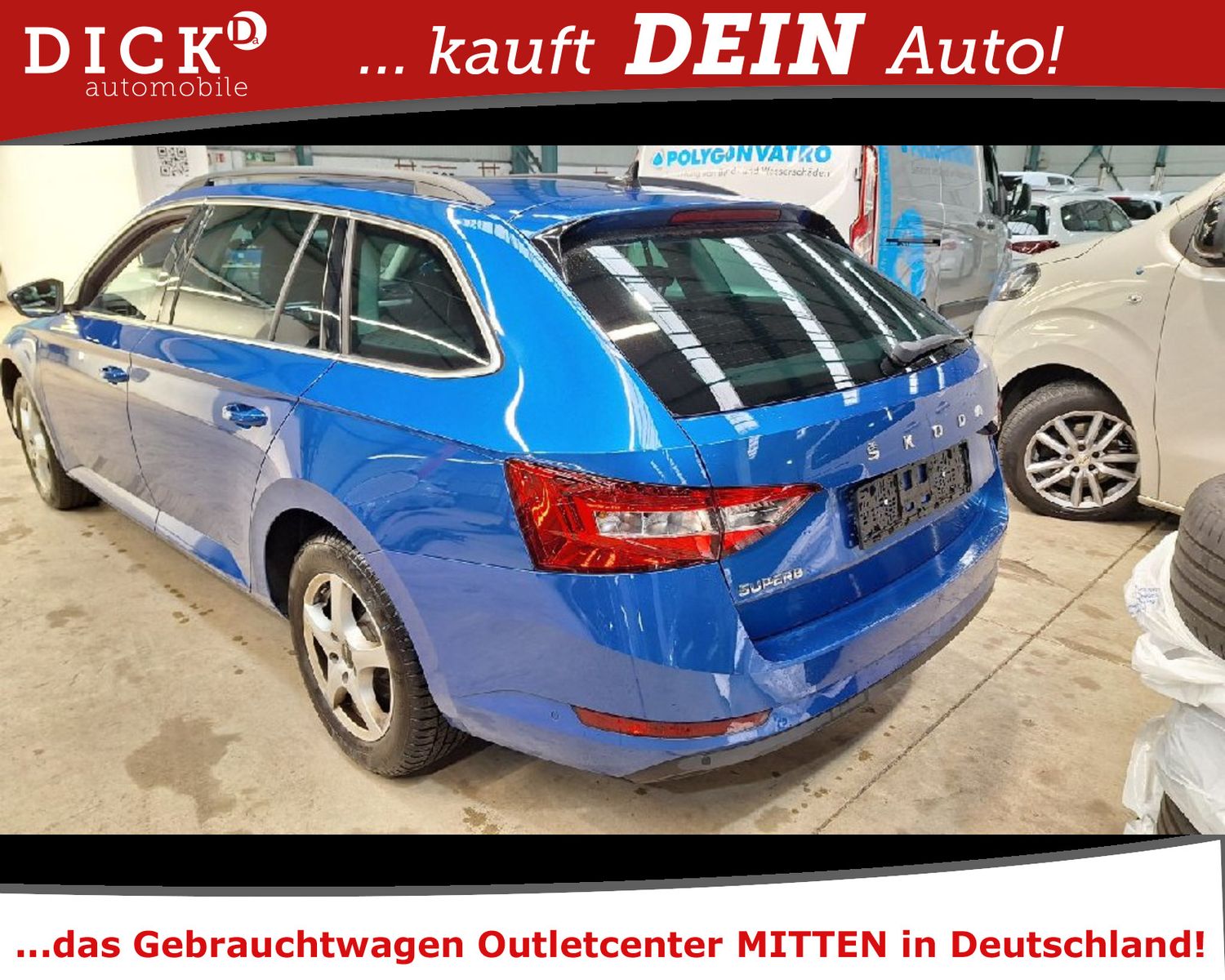 Fahrzeugabbildung SKODA Superb C 2.0d DSG Ambition LED/ACC/NAV/SHZ/18"LM