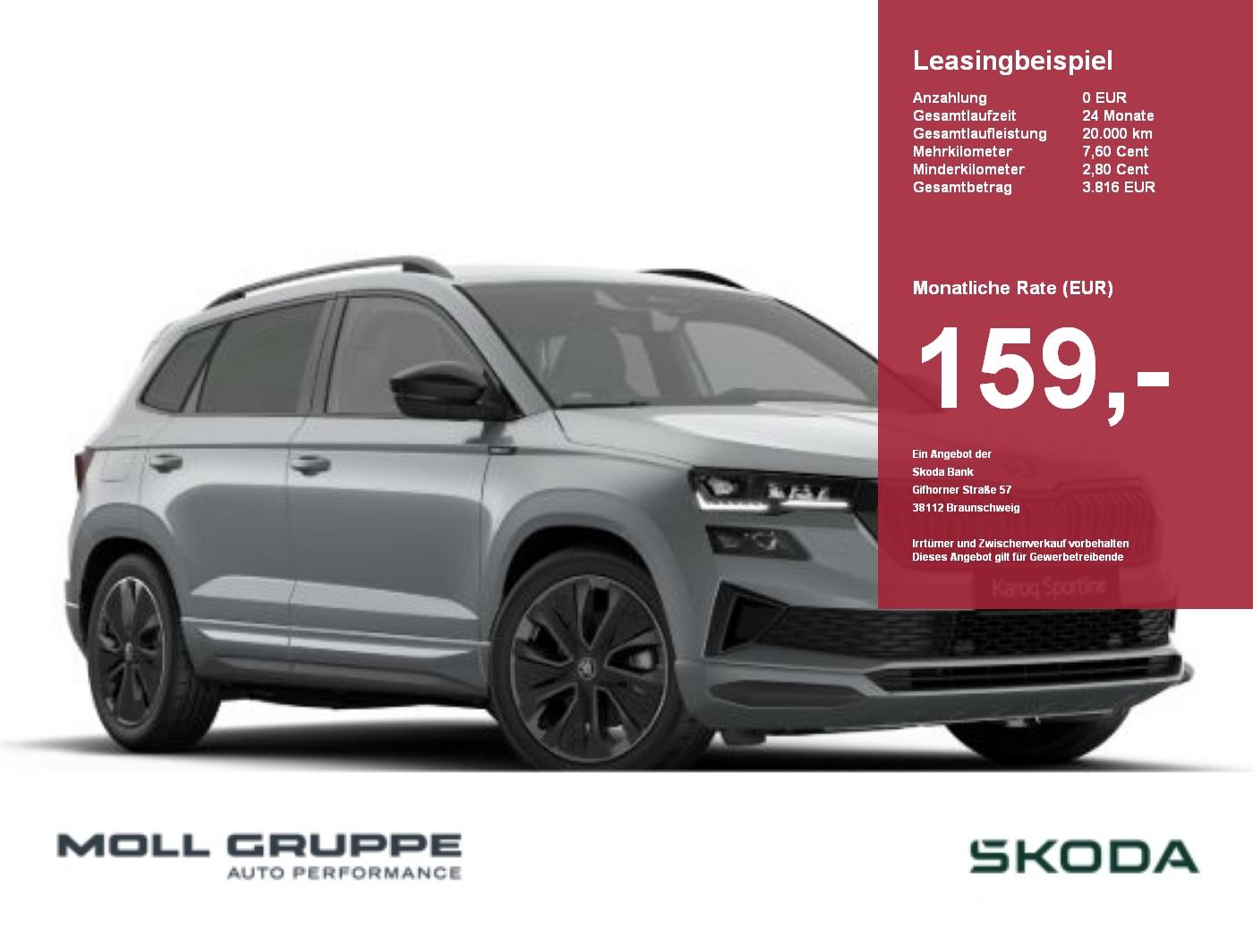 Skoda Karoq 2.0 TSI 4x4 Sportline 2xKLIMA ACC AUT FLA