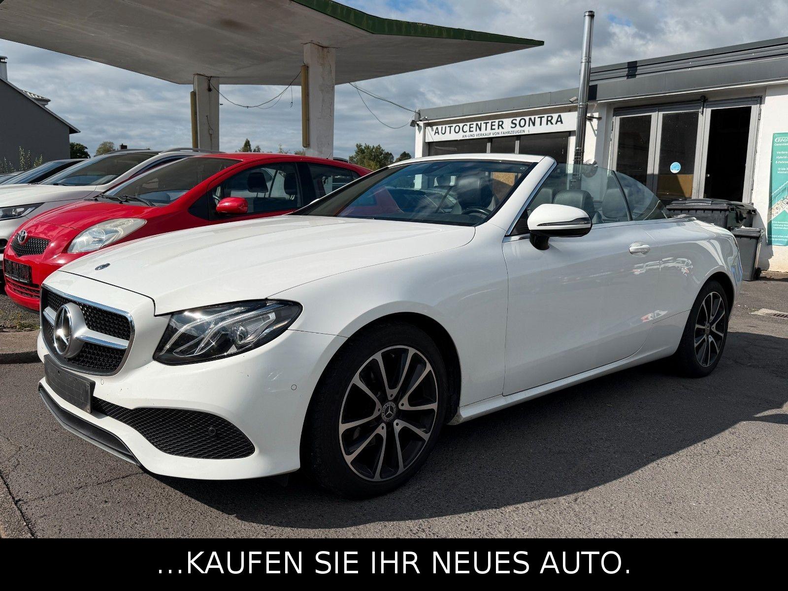 Mercedes-Benz E 220 d  Cabrio Navi*LED*Leder*Airscarf*Sitzheiz
