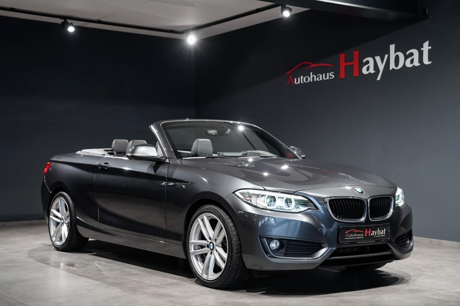 BMW 228i Cabrio Aut. BiXenon-Navi-Leder-HiFi
