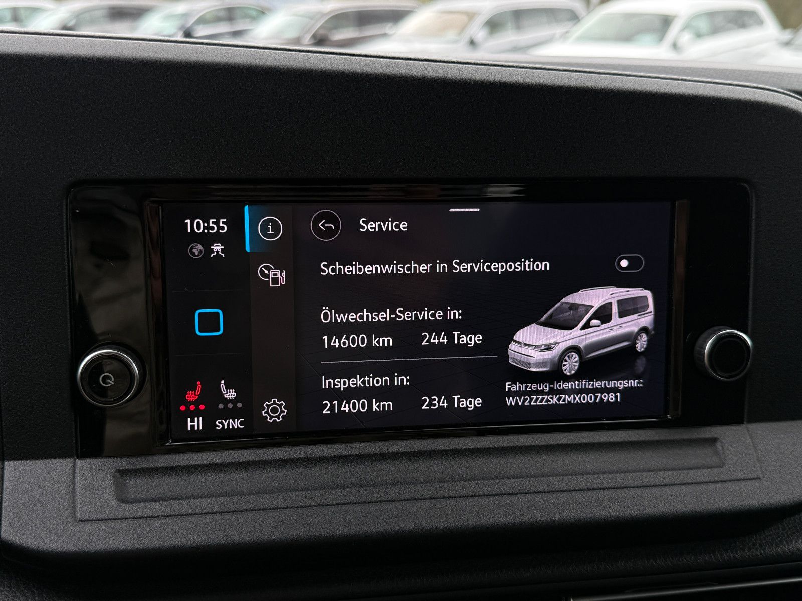 Fahrzeugabbildung Volkswagen Caddy Life 2.0 TDI ACC DAB PDC SHZ Winterpaket