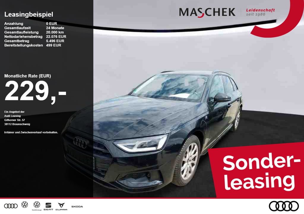 A4 Avant *Sonderleasing* 35 TFSI S tronic Navi K