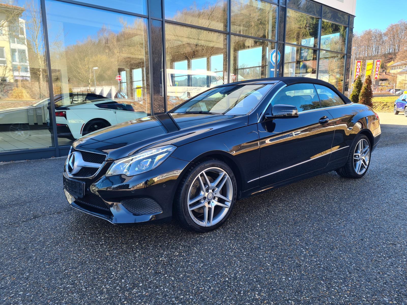 Mercedes-Benz E 220 CDI Cabrio AHK Airscarf/cap Sport LED MY14