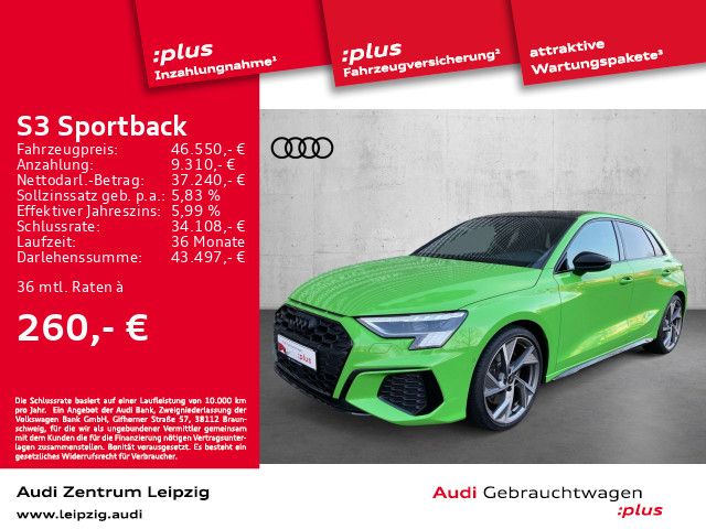 Audi S3 Sportback TFSI *Matrix*Pano*HuD*B&O*