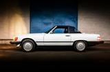 Mercedes-Benz SL 560 2+ Gutachten Sammler Zustand 67.000 km ! - weiße Mercedes-Benz SL 560