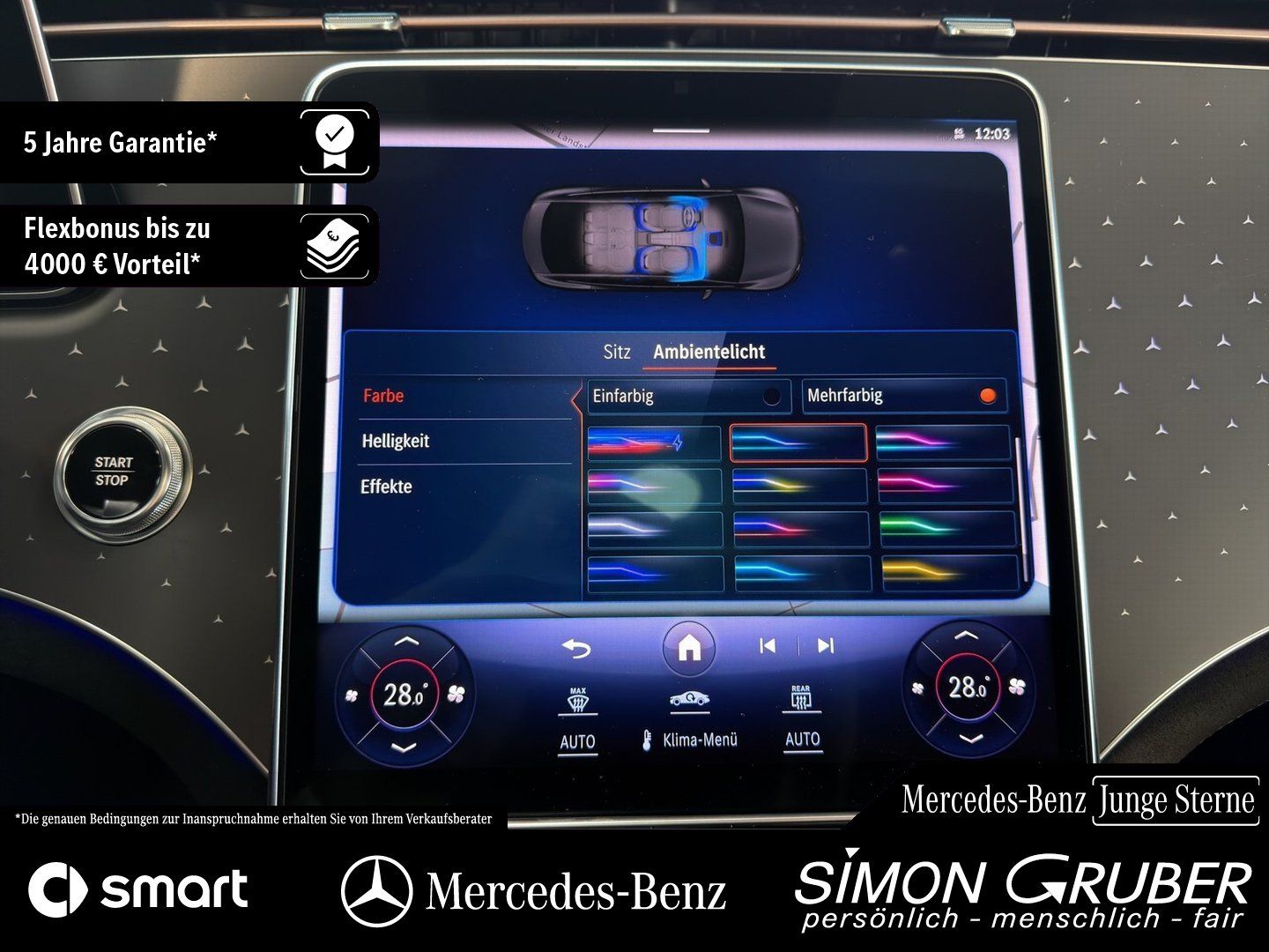 Fahrzeugabbildung Mercedes-Benz EQE 350 4M AMG Night Pano Airmatic HAL 0,25%