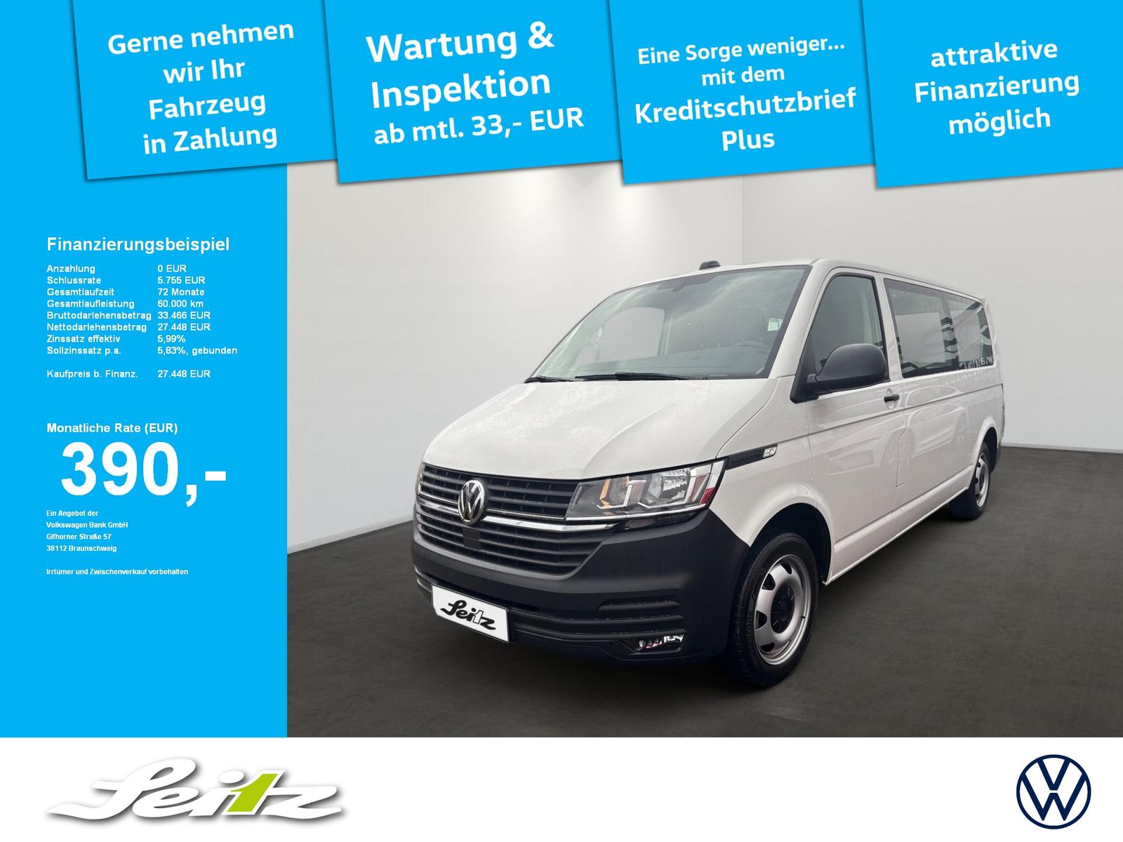 Volkswagen T6.1 Kombi 2.0 TDI LR *PARKSENSOR*SITZH*APPCON*