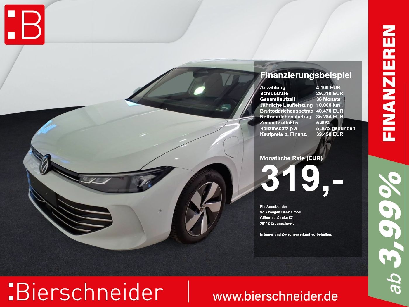 Volkswagen Passat Variant 1.5 eHybrid DSG Business LED NAVI