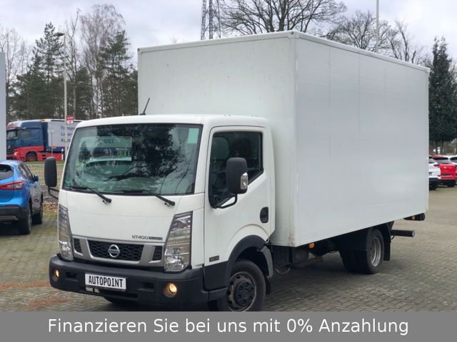 Nissan Cabstar NT 400 Koffer mit Ladewordwand Sitzhzg