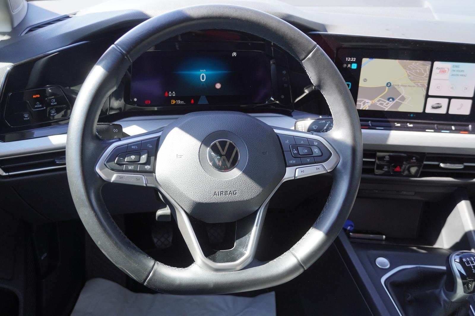 Volkswagen Golf VIII 1.5 Klimaaut. LED Navi PDC ACC USB, миниатюра 24
