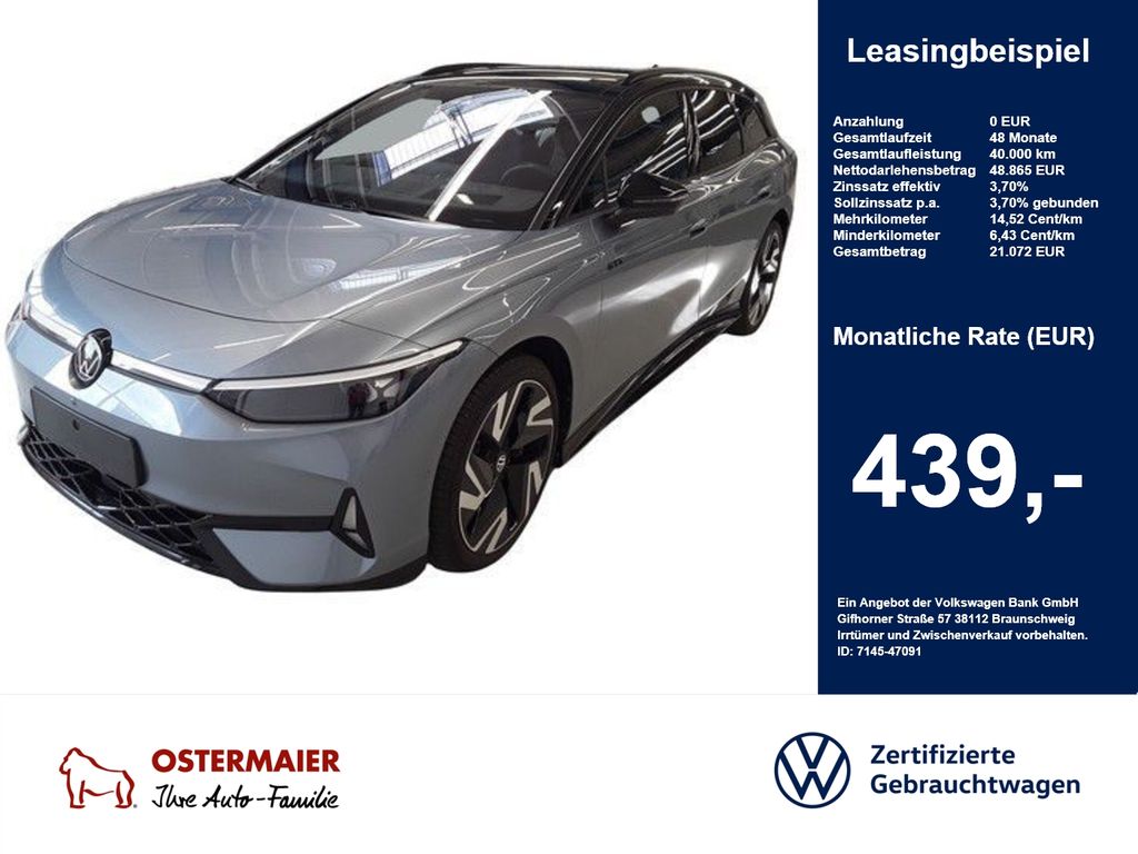 Volkswagen ID.7 Tourer GTX 4M 340PS.MATRIX.NAVI.5JGARANTIE.