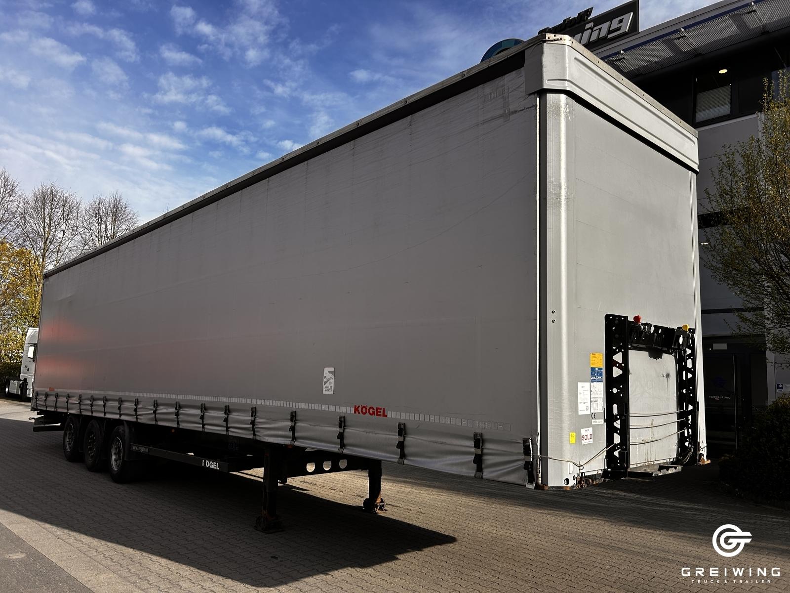 Kögel Curtainsider Mega Lift, XL, SAF
