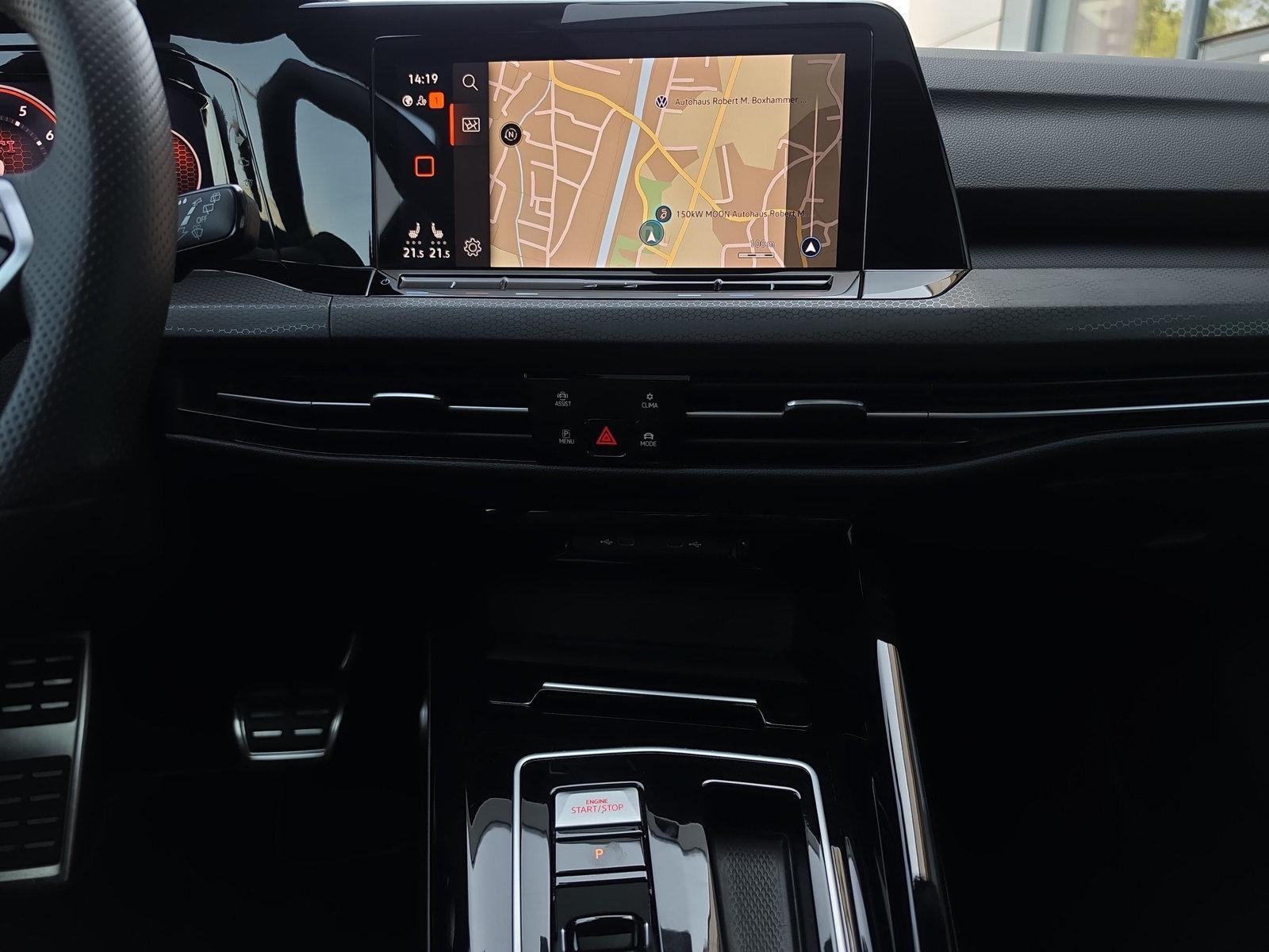 Volkswagen Golf VIII 2,0 TSI DSG GTI AHK+NAVI+RÜCK.KAM+HAR, миниатюра 14