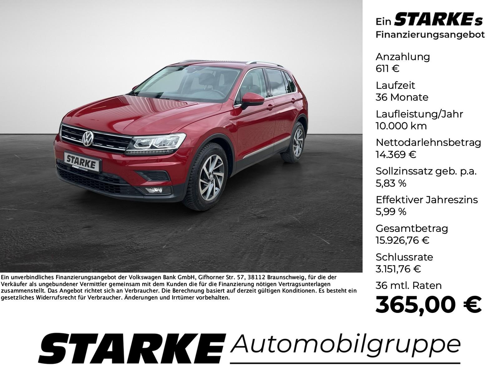 Volkswagen Tiguan 1,4TSI Sound BMT/Start-Stopp  AHK Navi LE