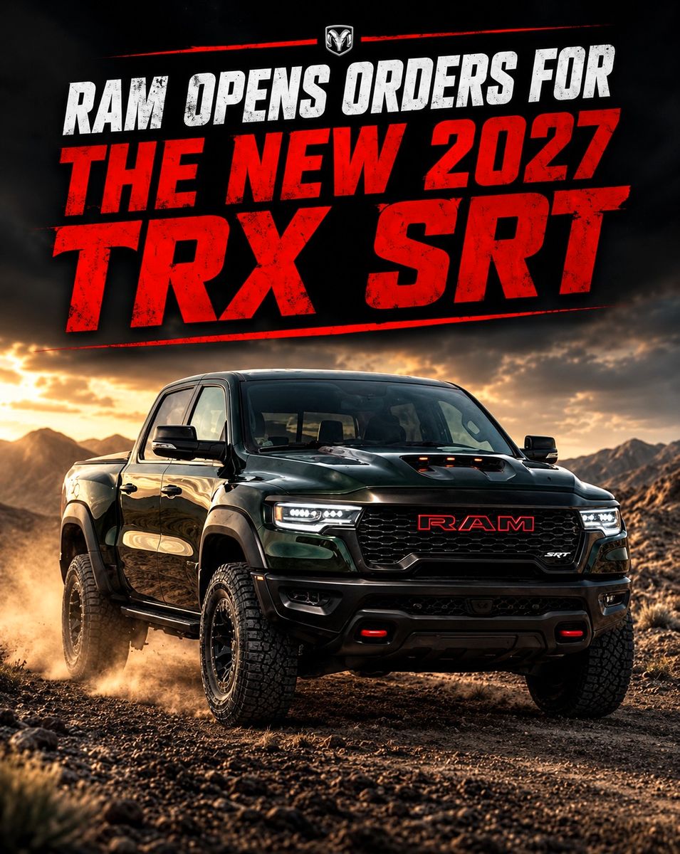 Fahrzeugabbildung Dodge RAM 1500 TRX SRT 2027 6,2L HEMI V8 Crew Cab 4x4