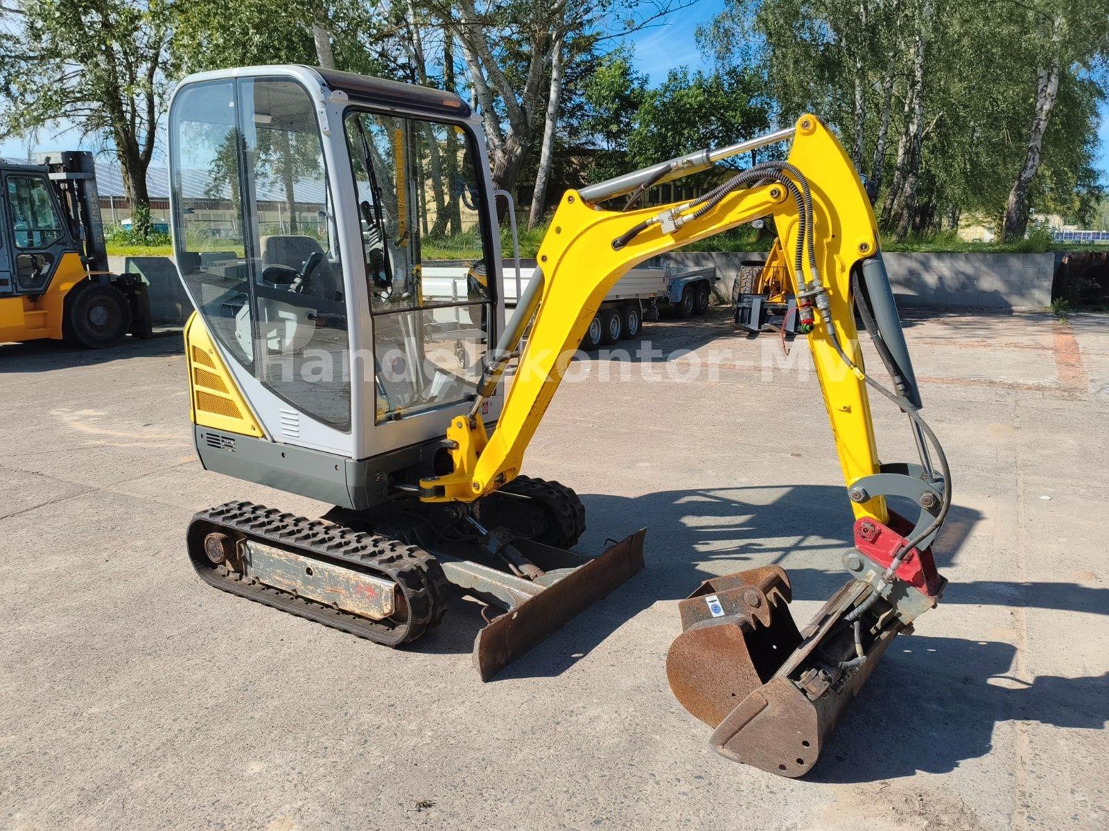 Wacker NEUSON ET16 1404 Minibagger mit MS01 hyd. Löffel