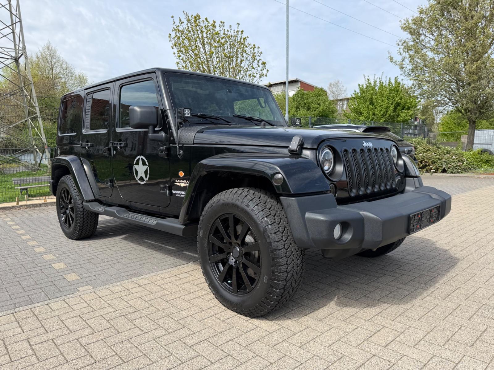 Jeep WranglerUnlimitedSahara,TÜV-04/28,Leder,Navi,PDC