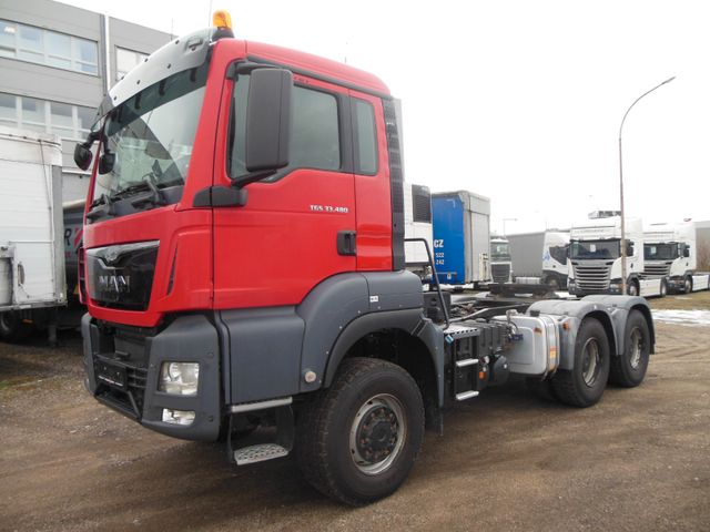 MAN TGS 33.480, 6X6, RETARDER, KIPPHYDRAULIK, TOP!!!