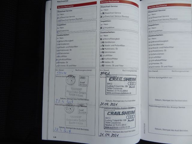 Fahrzeugabbildung Audi A5 Sportback 2.0 TDI/2 x S-line/190PS/B&O/Euro6/