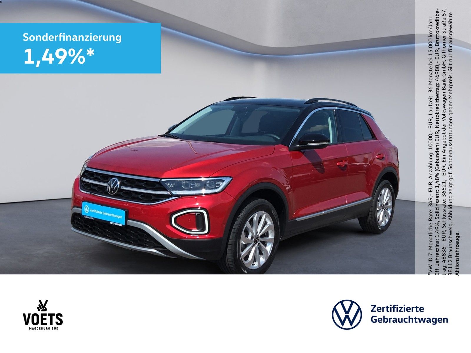 Volkswagen T-ROC STYLE 1.5 TSI DSG IQ-LIGHT+AHK+KAM+EASY OP