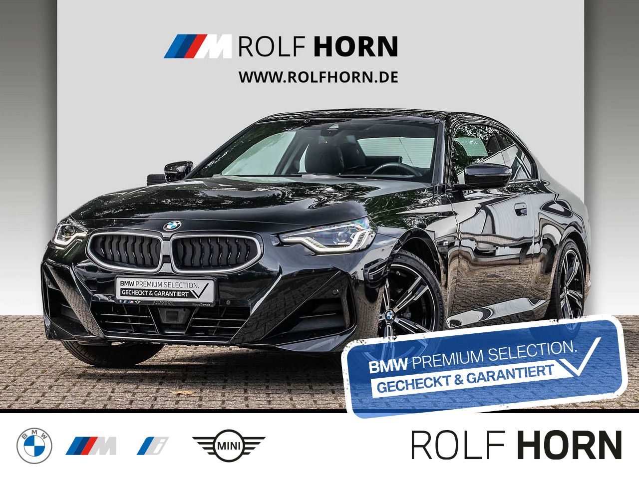 BMW 218i Coupe M Sportpaket RfKam Navi adLED Sitzhzg