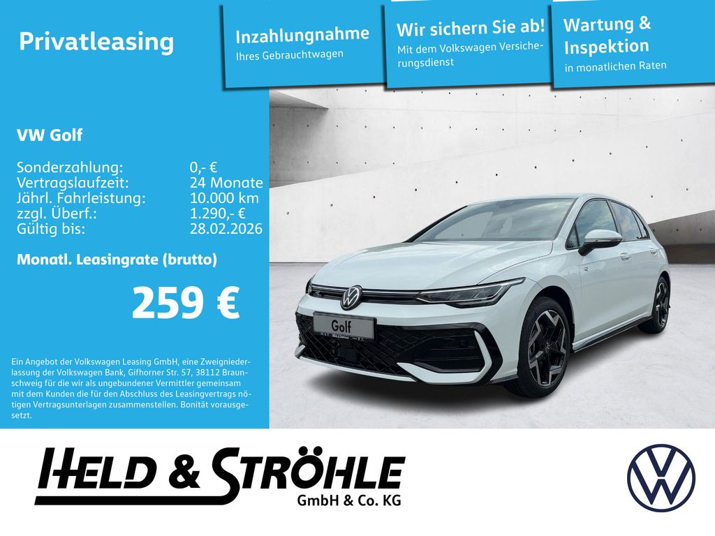 Volkswagen Golf R-Line 1,5 l eTSI DSG HUD Aktionszulassung