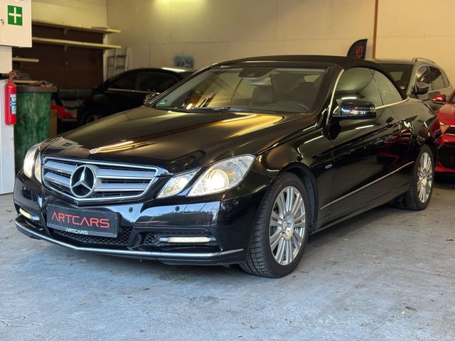 Mercedes-Benz E 220 CDI Cabriolet Leder schwarz