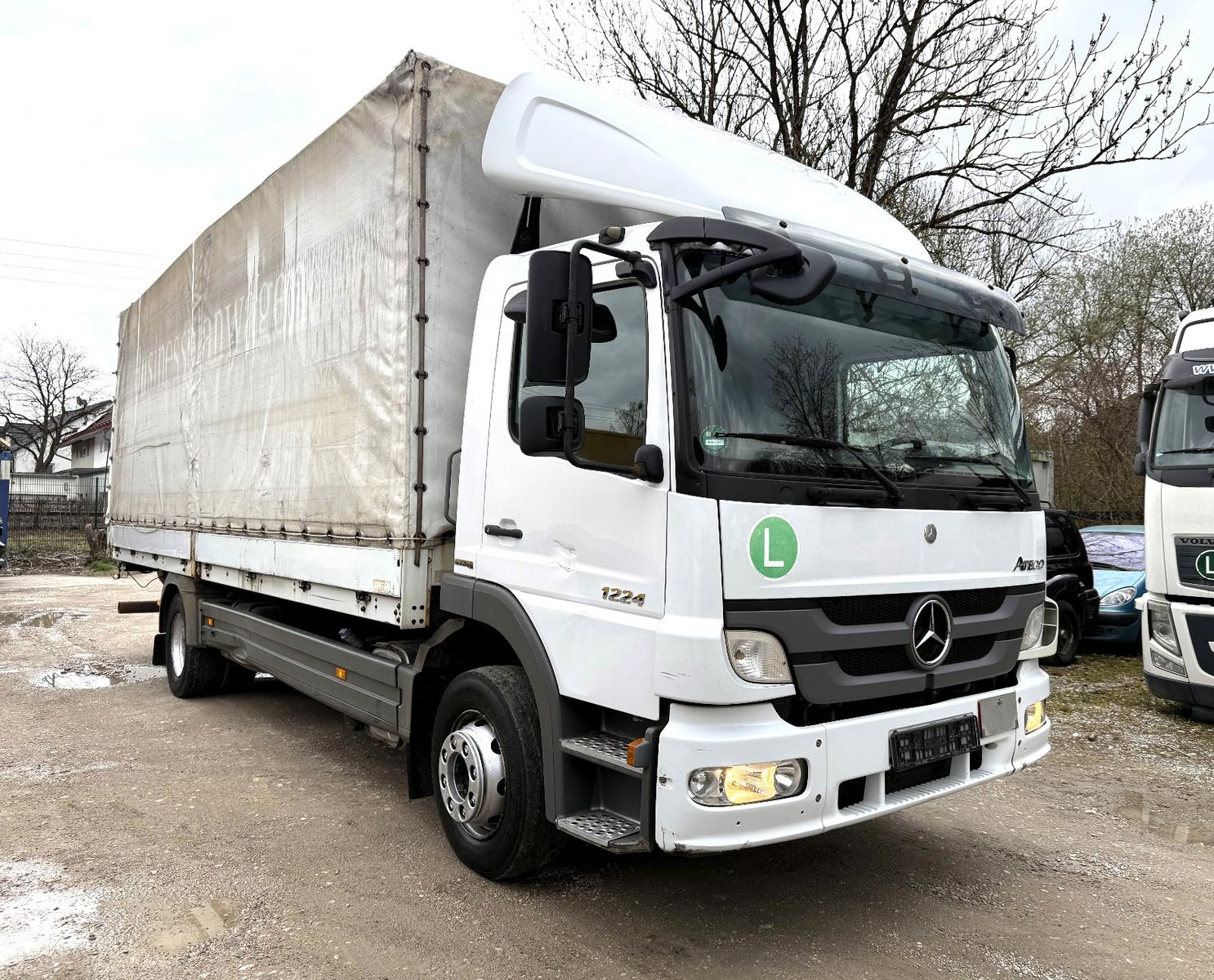 Mercedes-Benz Atego 1224L Pritsche+Plane Manual Klima EURO5 DE