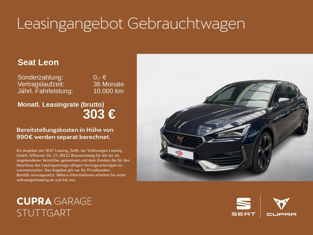 Abbildung Leasingangebot Seat Leon 1.4 e-HYBRID DSG