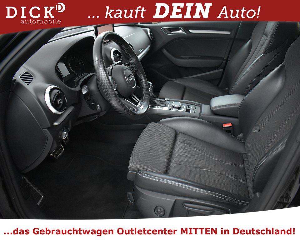 Audi A3 SB 35d S-Tr. Sport 2X S LINE+STDHZ+KAM+AHK+18