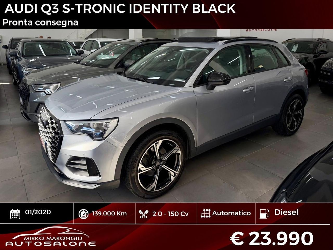 Audi Q3 35 TDI S tronic TETTO apribile FINANZIAB