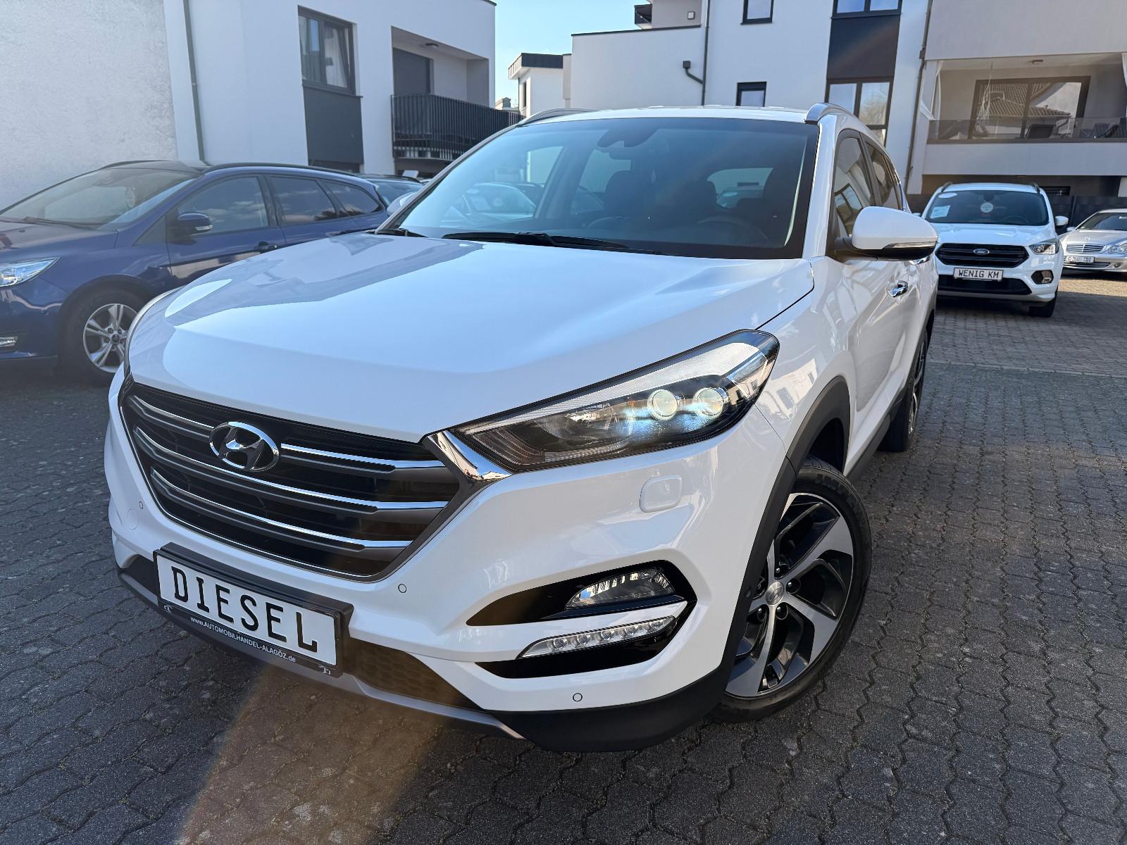 Hyundai TUCSON 2.0 CRDI 4WD Premium LEDER KAMERA NAVI