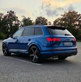 Audi SQ7 4.0 TDI pano,Headup,7 sitze... - blaue Audi SQ7