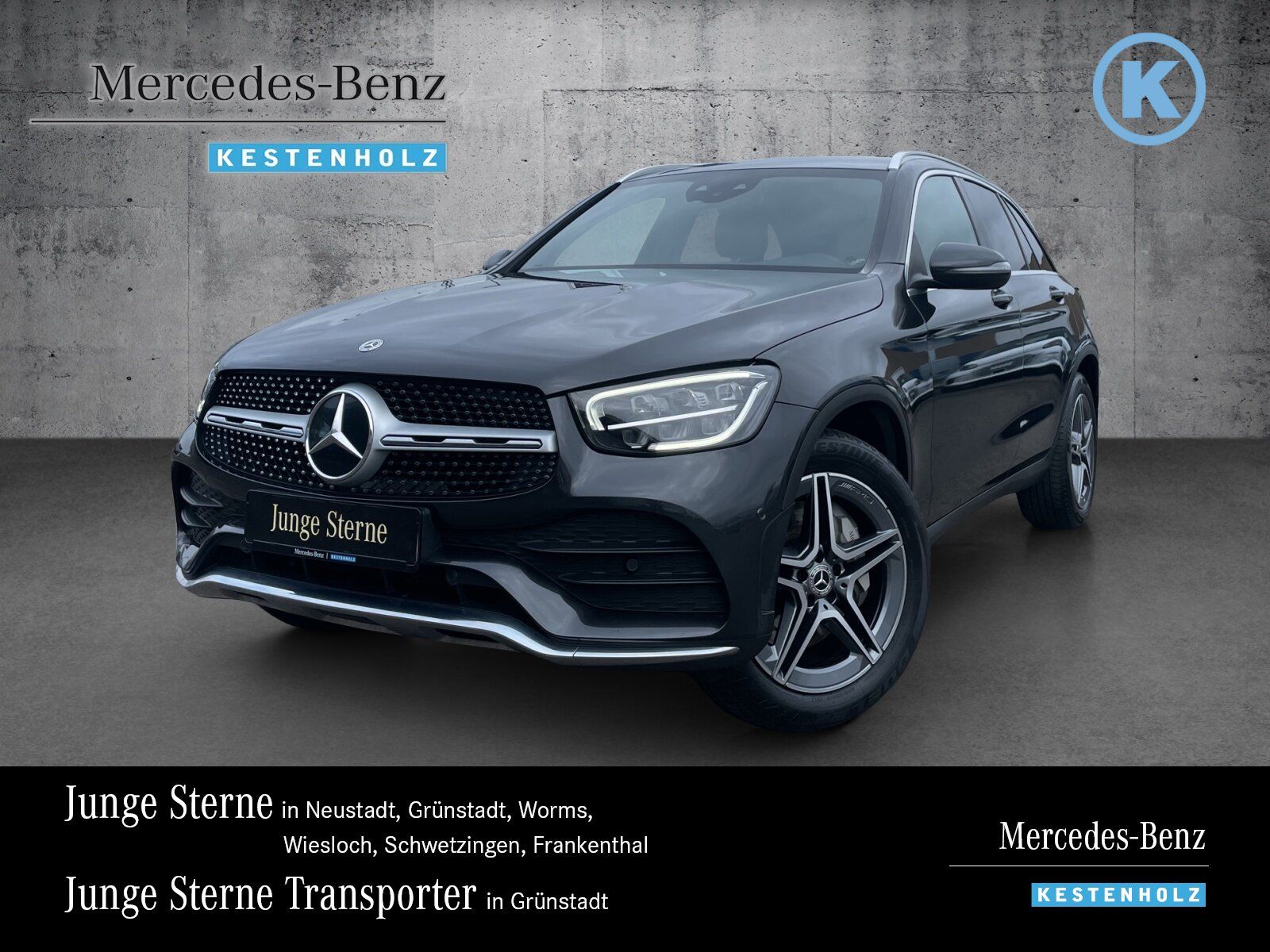 MERCEDES-BENZ GLC 300 4M AMG+DISTRO+HUD+KAMERA+MEMO+EASYP+AMBI