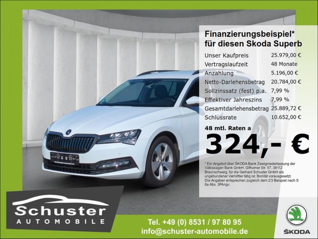 Skoda Superb Combi TDI*200PS DSG ACC LED Navi R-Kam